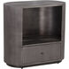 Siena 30 X 28 inch Gunmetal Night Stand